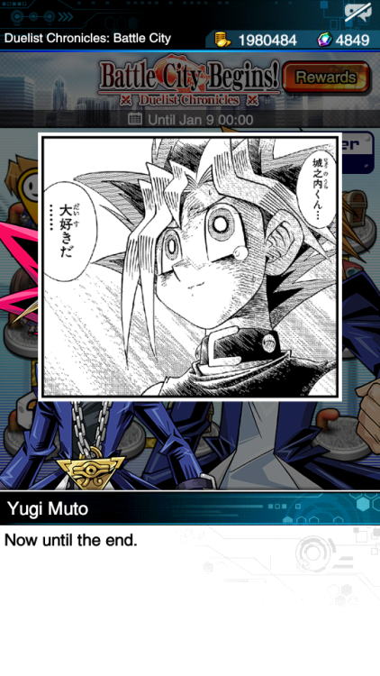 scrawlers: thewittyphantom: Here’s how Duel Lunks handles the almost-end of the Yugi-Joey duel, with