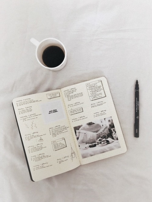 odysseyi: the beginning of february in my bullet journal + one of my favourite books at the moment