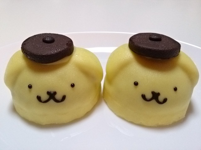 petitcho:  イエローパンプキン　ポムポムプリンケーキ