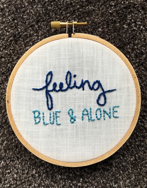 “feeling blue & alone”December - Neck Deep