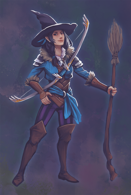 faisdm:Painted my favourite Critical Role character, Vex!Slowly but surely getting faster and better