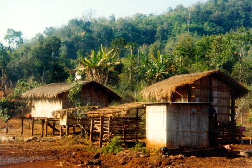 &ldquo;Hill Tribe&rdquo; Village, Northeast of Chiang Mai, Thailand, 2000.
