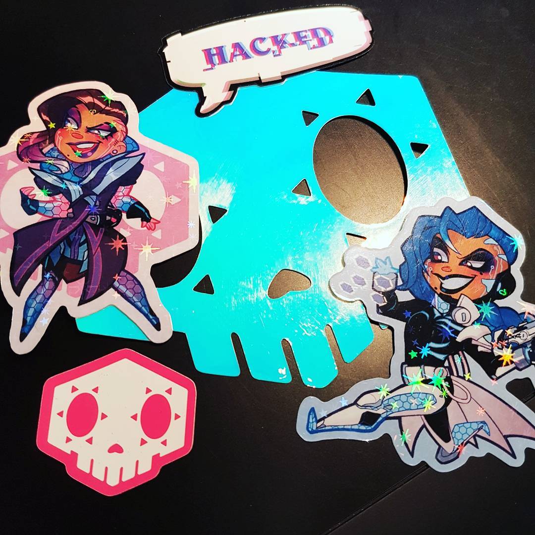 carbonoid:  Got another huge incoming of new stock this month! New Overwatch sparklies