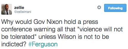 revolutionarykoolaid:Today in Frustrating Ferguson News (11/11/14): Gov. Jay Nixon and the unified p