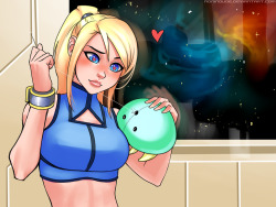 Craft time with Samus by RoninDude 