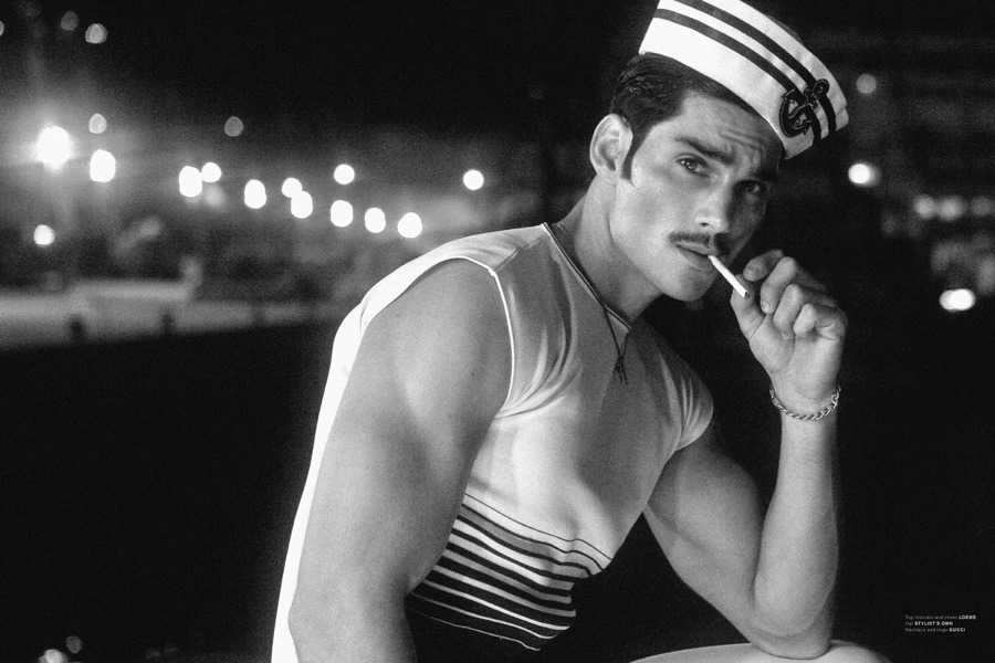 silvergrosgrain:  androphilia:  stripedhosenrubyslippers: Taner Sigirtmac channeling
