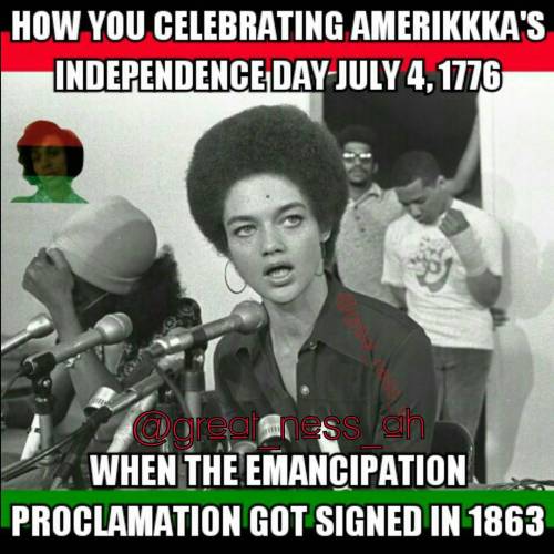 What Are You Really Celebrating, #blackfolk??! #Celebrating4thOfJuly #iuseto.#notanymoremayne I have