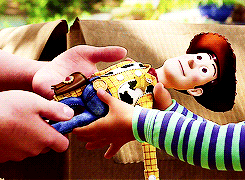 midnightfall:  “Now Woody, he’s been my pal for as long as I can remember. He’s brave, like a cowboy should be. And kind, and smart. But the thing that makes Woody special, is he’ll never give up on you… ever. He’ll be there for you, no matter