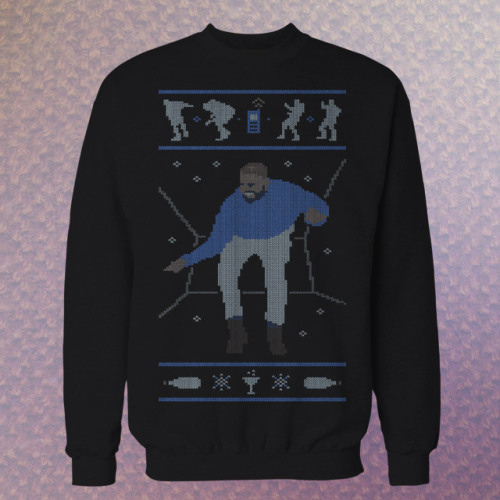 jennifergettingthere:micdotcom:stylemic:Hi, we’ll take 10 of these “Hotline Bling” Christmas sweater