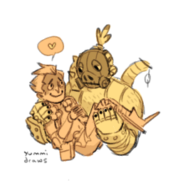 Yummidraws:  Best Boyfriend/Bodyguard/Babysitter Award Goes To Roadhog For Dealing