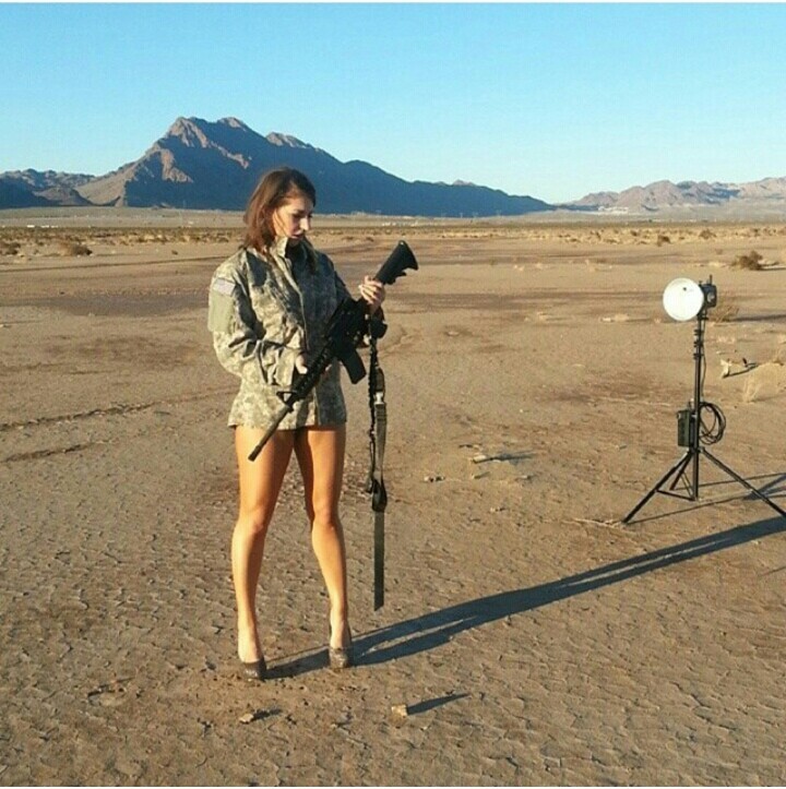 Girls with guns are hot