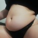kawaiibelly:I have even more rolls on my body now
