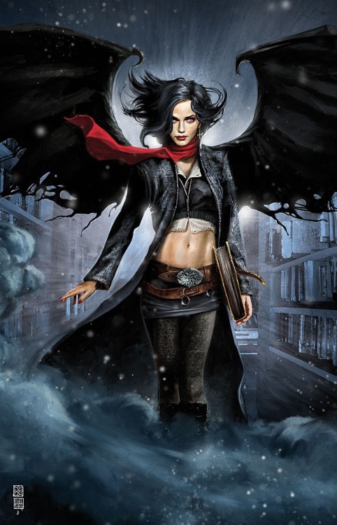 fallen–fighter:  Succubi Tiny horns, bat-like wings, and a sinuous tail betray the demonic nature of this alluring woman. Among the demon hordes, a succubus can often rise to incredible heights of power through her manipulations and sensual charms,
