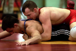 navyfistfighter:  Wrestling…the perfect sport for aggressive alpha males.