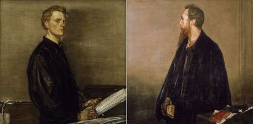 «Décrits par le peintre victorien Jacques-Emile Blanche comme« deux inséparables », les artistes Charles Shannon et Charles Ricketts étaient des partenaires de longue date, après s'être rencontrés en tant qu'étudiants à Londres en 1882. Bien que Shannon et Ricketts aient catégoriquement refusé de définir ...