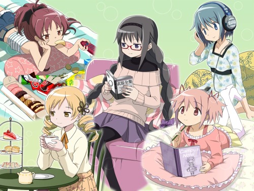 hourai:  Official art from Puella Magi Madoka Magica Online 
