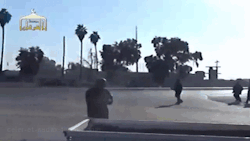 tokillthedragon:  celer-et-audax:  ISIS fighters throw impact explosives on passing U.S. Humvee, Iraq 2006  Reblogging because this shows it’s not the first time we’ve been in conflict with these guys. We fought them in Fallujah too, but they were