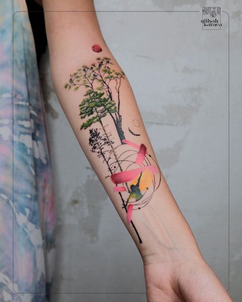 21 Kickass Tree Tattoos for Men and Women and their Meaning | Click A Tree