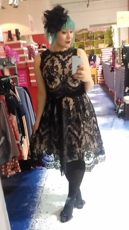 I’ve been really satisfied with my style lately. I’m either swanning around in lace two 