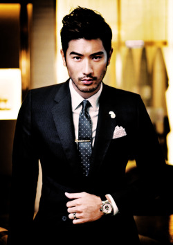 warmachined:  Godfrey Gao for Louis Vuitton