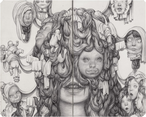 pixography:  Anton Vill ~ “Visceral Subject Matter” <Artists on Tumblr> 