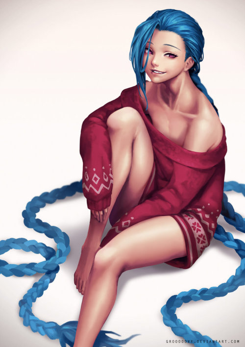 nielspeterdejong: youngjusticer:  Don’t let that innocence fool you. Jinx, by Oopartz Yang.  T