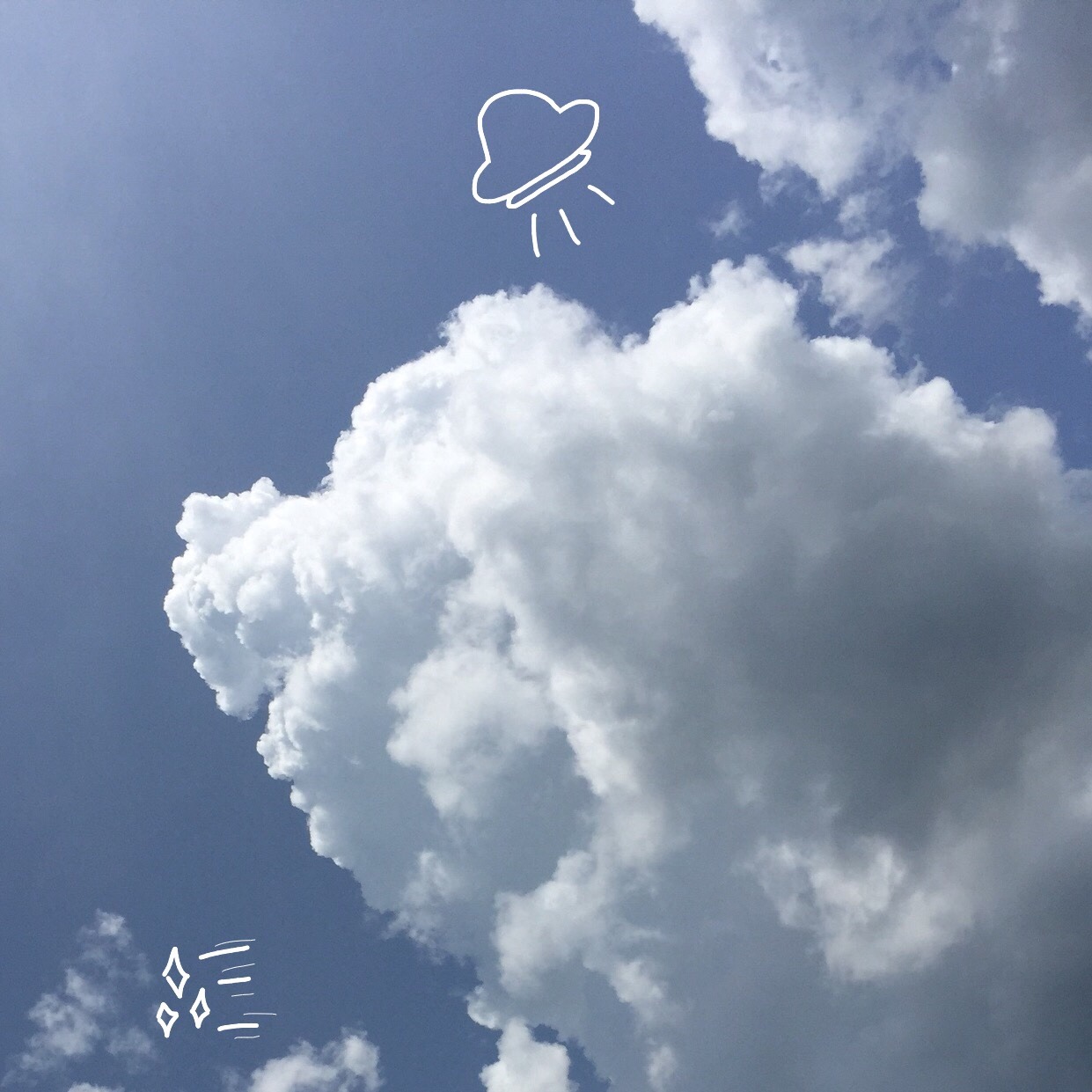 cloudbum:  cloud doodles ☁️💫 