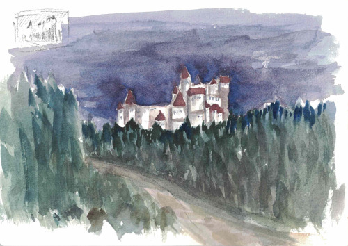 watercolour-dracula:The time seemed interminable as we swept on our way, now in almost complete dark