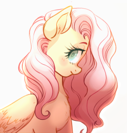 cartoonsagainstcatastrophe: Flutters~ It’s been a long time since I’ve watched MLP, but I have a lot of fond memories associated with it. (Fluttershy and Rarity were always my favorites ^^). I think this series was actually a big influence on my art