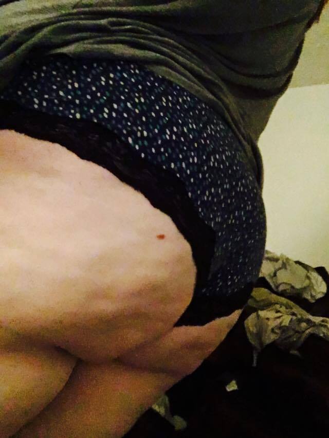 orgasmicnaps:  my butt from various days. I think it is getting a lot bigger and