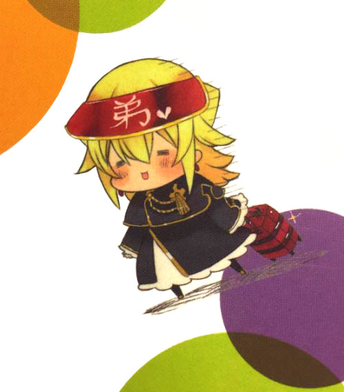 variationa: The last ‘chapter’ of the Pandora Heartchu book + Chibi Vincent  Ч