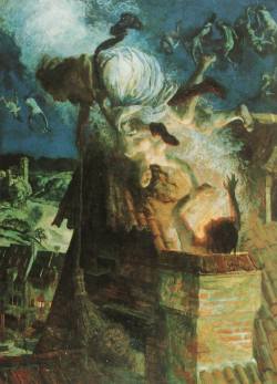 sakrogoat:  Albert Welti - Walpurgis Night