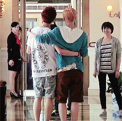 layeol-deactivated20151008:  layhan taking a romantic picture ❤ 
