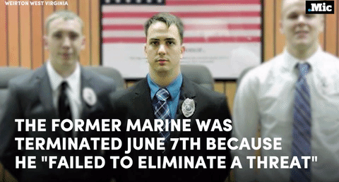 just-a-paperdollthatsall:thresholdofzero:the-movemnt:Mader is now working at getting a new job (x) follow @the-movemntKeep trying to toss around that ‘good cop’ narrative.This is what happens when you try and be good as a cop.  And this is why good