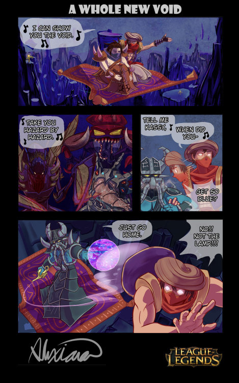 League of Legends: A Whole New Void by xiaa