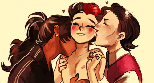 sukkanen:  ot3 kisses