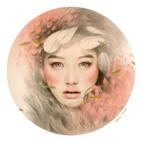 Beautiful portraits from Tran Nguyen, a Vietnam-born American artist who has worked with Playboy, To