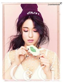 kmagazinelovers:  AOA Seol Hyun - Ceci Magazine
