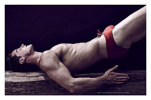 maleunderwearmodel:  Max Papendieck by Daniel Jaems for FTape Obession Series 