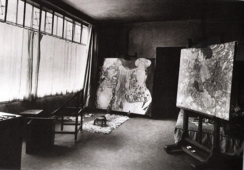 last-picture-show:  Moritz Nähr, Atelier Gustav Klimt, Feldmühlgasse, Wien, 1918