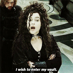 solanosjelly:  Helena Bonham Carter pretending to be Bellatrix pretending to be Hermione