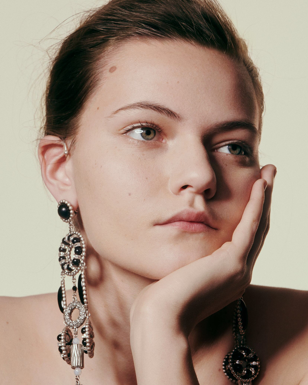 representedmodels: Marc Jacobs Beauty Spring 2018 Rose Daniel in shade R230 