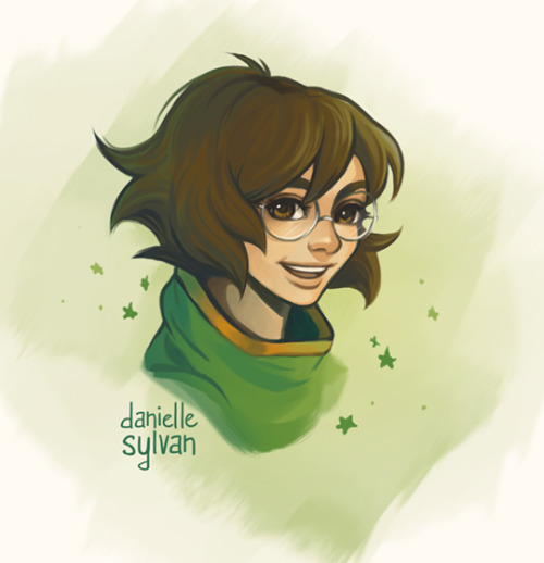 My first time drawing Pidge, a 1 hour warm up sketch this morning! This is also a thank you because 