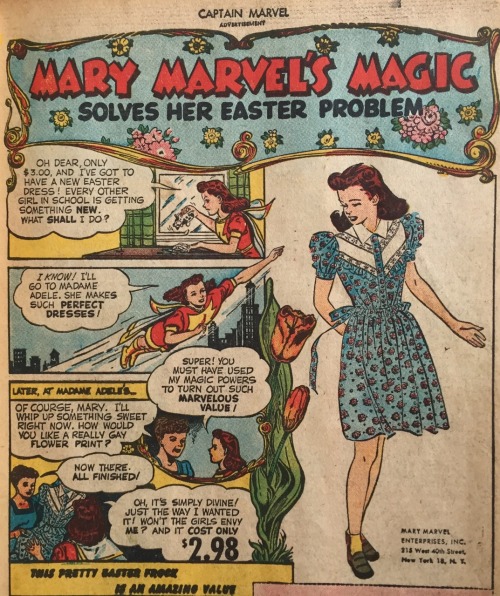 captainmarveladventures:Mary Marvel’s Easter Problem!