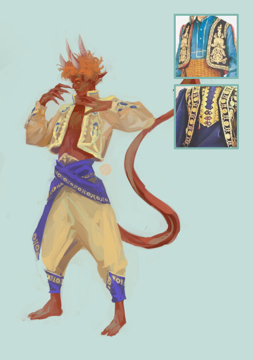 ichimakesart:Projects of some outfits for Monkey King if someonne finally made him wear some proper 