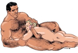 gay-erotic-art:  And now the amazing hot