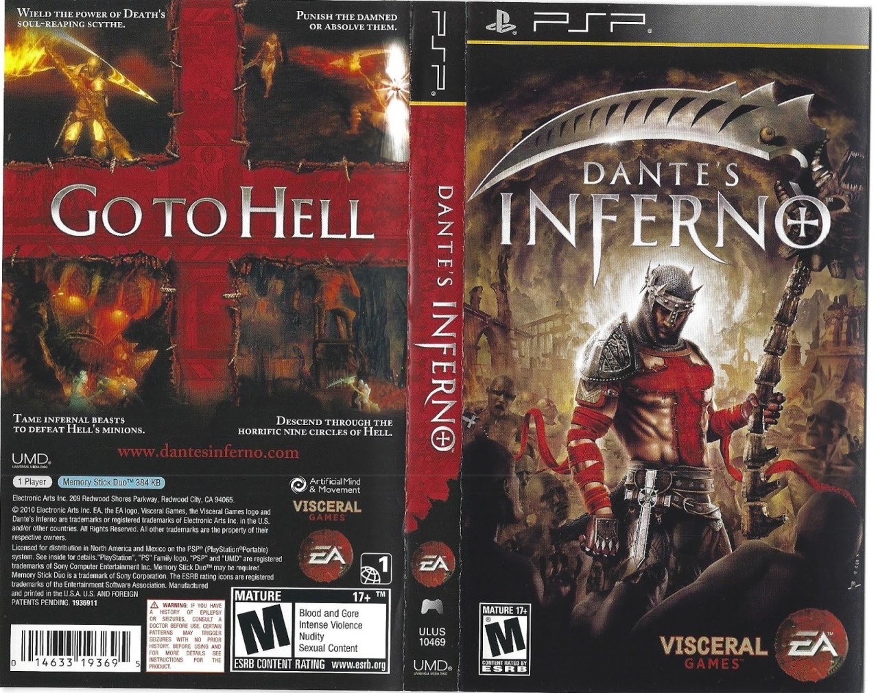 Dante's Inferno, PSP
