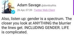 spockslash:  ithelpstodream: two genders