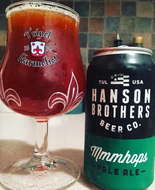 Mmmhops (Pale Ale) - @hansonbrosbeer @hanson @zachanson @isaachanson - - - #drinkbeernow #beer #beer