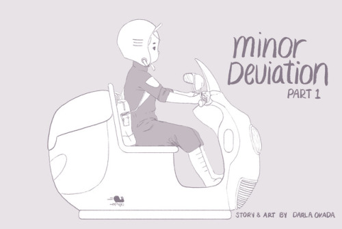 Minor Deviation (Part 1) is now available to read on my website! Above are the first 3 pages, and yo